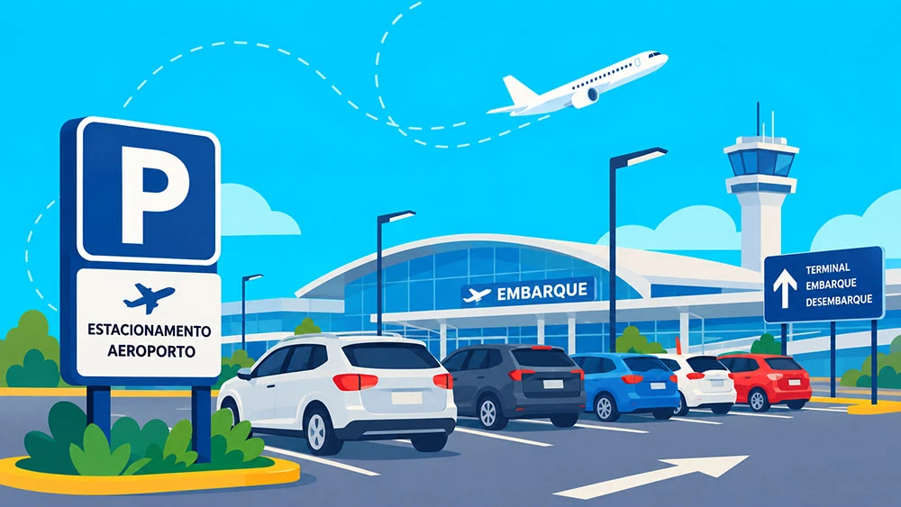 Quanto custa estacionar no aeroporto de Guarulhos e quais as alternativas?